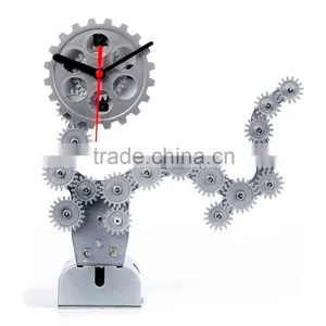 Moving Gear Clock, Desk Clock, Cool Design For Home Decoration thumbnail-1
