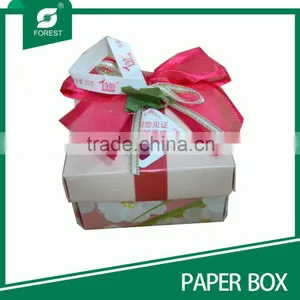 Gift Ring Box Gift Paper Box With Rinbon thumbnail-1