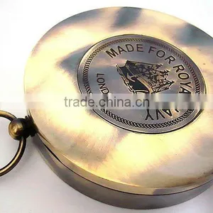 Brass Nautical Compass 3" Pendant/ Nautical Pendant / Compass FOR PENDANT thumbnail-1