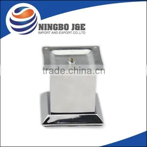 Square Chrome Sofa Legs Big Furniture Legs thumbnail-1