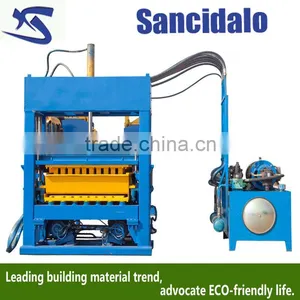 QT5-15 Automatic Brick Machine, Hydraulic Brick Making Machine, Cement Brick Making Machine ,fly Ash Block Making Machine thumbnail-1