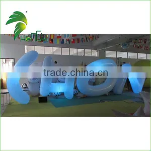 2016 Colorful Custom Decoration Inflatable Figure Model / Decoration Giant Inflatable Letters Lighting For Advertising thumbnail-2