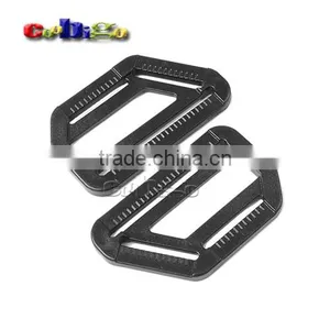 26x52mm Plastic Multi-funtion Adjustable Buckle Slider Hardware for Outdoor Backpack Strap Webbing #FLC443-B thumbnail-2