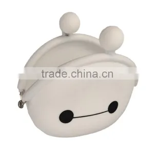 2015 Hot Baymax Silicone Shoulder Bag With Silicone Chain Quality Choice thumbnail-6