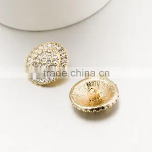 Fashion Designer Clothing Buttons,crystal Button,rhinestone Pearl Button thumbnail-1