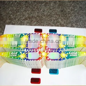 NEW Concert Paper Fireworks Glasses,heart Diffraction Glasses Quality Choice thumbnail-2