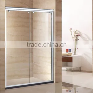 Bathroom Design Double Door Sliding Shower Doors D11 thumbnail-1