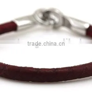 Burgundy Colour Designer Bangles Men Fashion thumbnail-2