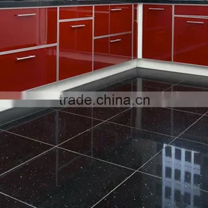 Chinese Absolute Black Polished Granite Slab thumbnail-1