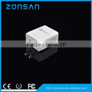 CE, FCC, RoHS Approved Phone Charger 1-PORT USB Charger QC3.0 Quick Charger thumbnail-6