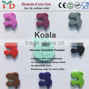 2014 Custom Silicone Teething Necklace/Food Grade /BPA Free Silicone Teething Necklace for Babies thumbnail-6