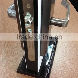 Smart Card Electronic Lock for Hotel Door Lock System Glass Panel Zinc Alloy thumbnail-4