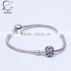 2015 NEW DESIGN Silver Bracelet 925 Charm thumbnail-1