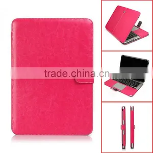 Leather Laptop Sleeve Bag Case Cover For Macbook Air Pro Retina 11/13/15" thumbnail-2