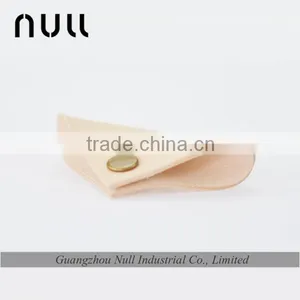 Small and Cute Vegetable Tanning Leather Earphone Storage Holders thumbnail-2
