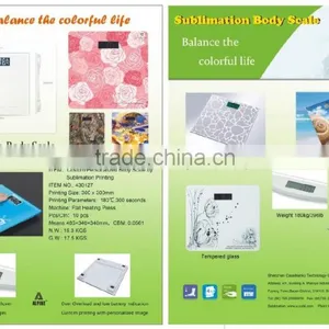 Sublimation Body Scale, High Quality Body Scale, Custom Bathroom Scale, Personalized Body Fat Scale thumbnail-6
