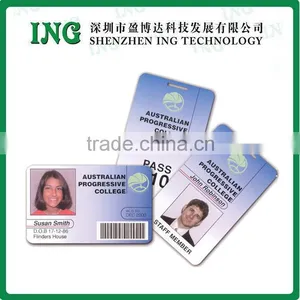 Blank PVC Plastic Card for Health Care Card Cr80 thumbnail-2
