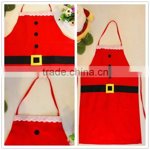 2015 New Design Christmas Cotton Apron Christmas Apron thumbnail-3