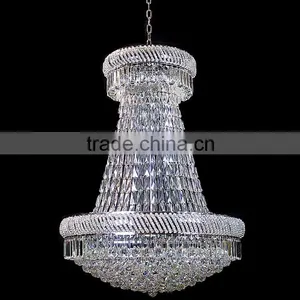 Silver Large Cheap Crystal Chandelier, k9 Big Chandelier With Chrome Finish, Event Lighting Item-6038 thumbnail-3
