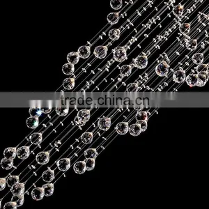 Modern Contemporary Spiral Crystal Chandelier 97009 thumbnail-4