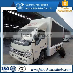 One of the Most Popular FOTON Mobile Outdoor Advertising Truckr for Hot Sale thumbnail-1