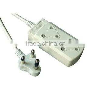 2 Outlets Socket Power Strip for South African Market thumbnail-1