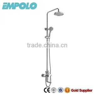 Chrome Brass Hot and Cold Rainfall Exposed Shower Mixer 86 3601 thumbnail-1