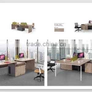 Latest Design 4 Seat Office Modern Office Workstations thumbnail-4