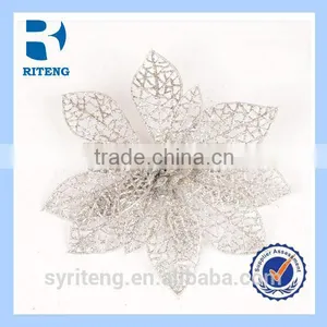 Christmas Decoration Gift Plastic Christmas Flower thumbnail-2