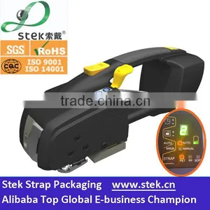 Electric Battery Powered Light Weight Pallet Bundle Portable Handheld Manual PET Plastic Strapping Band Machine Tools thumbnail-1