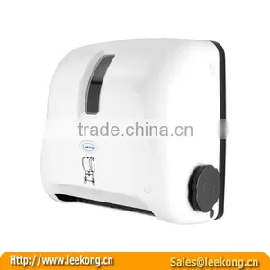 Jumbo Roll Toilet Tissue Dispenser With Big Roll Towel Paper Toilet Wall-Mounted Auto Cut Tissue Paper Dispenser thumbnail-1