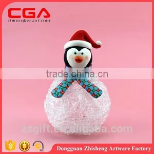 Brilliant Polyresin Crafts Figurine, Christmas Decorations. thumbnail-4