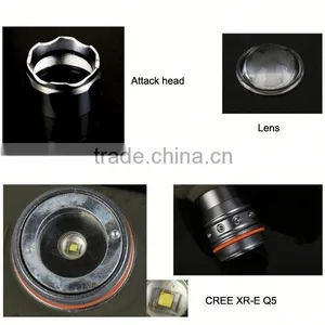 T27 AAA Plastic Camping Outdoor 3 Watt LED Camping Hunting Headlamp thumbnail-5