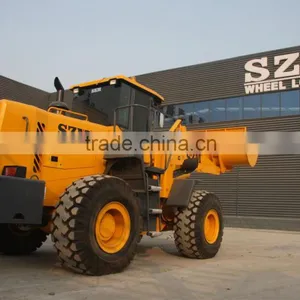 Hot Selling Building Machine Fully Hydraulic and Automatic Wheel Loader SZM 956L With Joystick Pilot Side Dump Bucket thumbnail-4