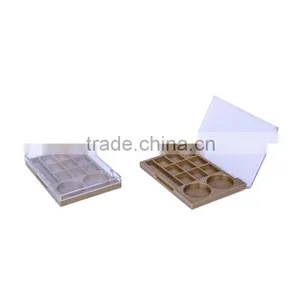 Costomized Multifunction Brown Euro Eyeshadow Palette thumbnail-1