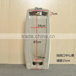 Big Size White Bathroom Modern Hotel Sensor Tall Stall Urinal thumbnail-4