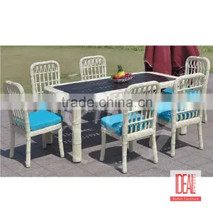 Garden Dining Set Cast Aluminum Garden Furniture/bronze Metal Dining Set thumbnail-2