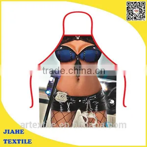 Heat Transfer Printing Women Sexy Kitchen Apron Sexy Apron Dress thumbnail-1