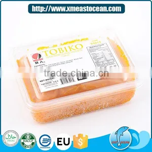 Frozen Yellow Seasoned Flying Fish Tobiko Roe thumbnail-1