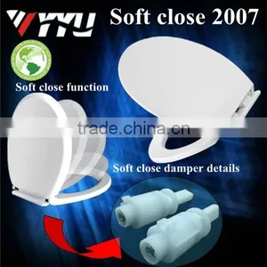Soft Closing Round Decorative Toilet Lid Covers for wc 2007 thumbnail-4