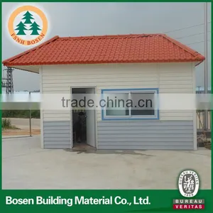 One Floor Cheap Price Prefab Build Security Sentry Box Made in China for Hot Sale thumbnail-1