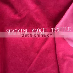 2015 New Design 100%polyester Imitation Cotton Velure Fabric for Sport Wear, Pillows, Toys and so on thumbnail-4