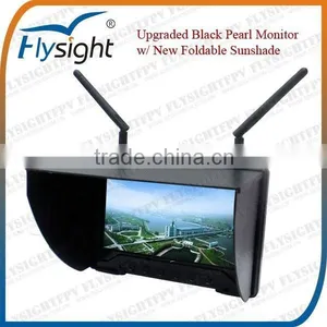 C532 7 Inch LCD No Blue Screen Professional FPV Monitor With Built-in Battery For RC Quadcopter thumbnail-1