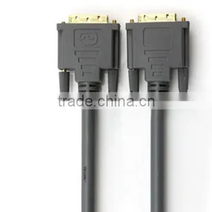 Premium 6ft 10Ft 16Ft 1.8m 3m 5m DVI-D 24+1pin M/M Dual Link Gold Plated Cable thumbnail-1