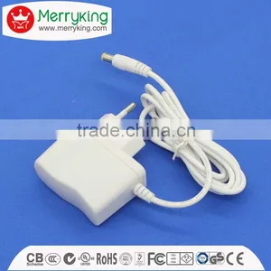 Europe Plug AC DC Adapter 10W ERP VI 24V0.5A Switching Power Adapter With CE/GS/RoHS Certs thumbnail-1