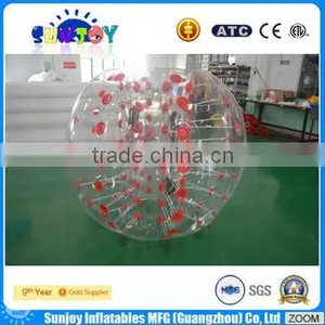 2015 PVC or TPU Football Inflatable Body Zorb Ball,Bumper Ball thumbnail-2