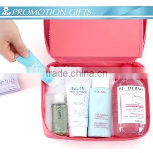 Custom Nylon Makeup Bag Portable Cosmetic Bag thumbnail-6