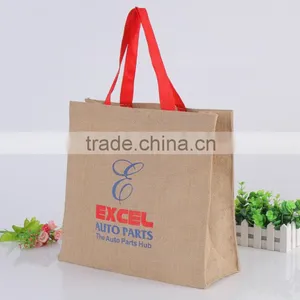 Attract Visitors Trade Show Bags Exhibition Souvenir Gifts Jute Bags Wholesale thumbnail-2