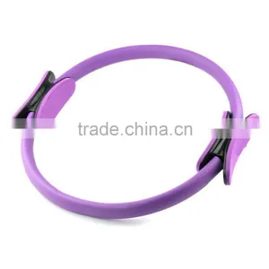 14.5"Pilates Ring Dual Grip Resistance Full Body Toning Ring Circle Strength thumbnail-1