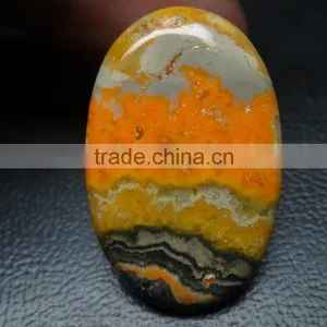 Most Popular Gemstone Bumble Bee Jasper Oval Cut Cabochon With Wholesale Price thumbnail-1